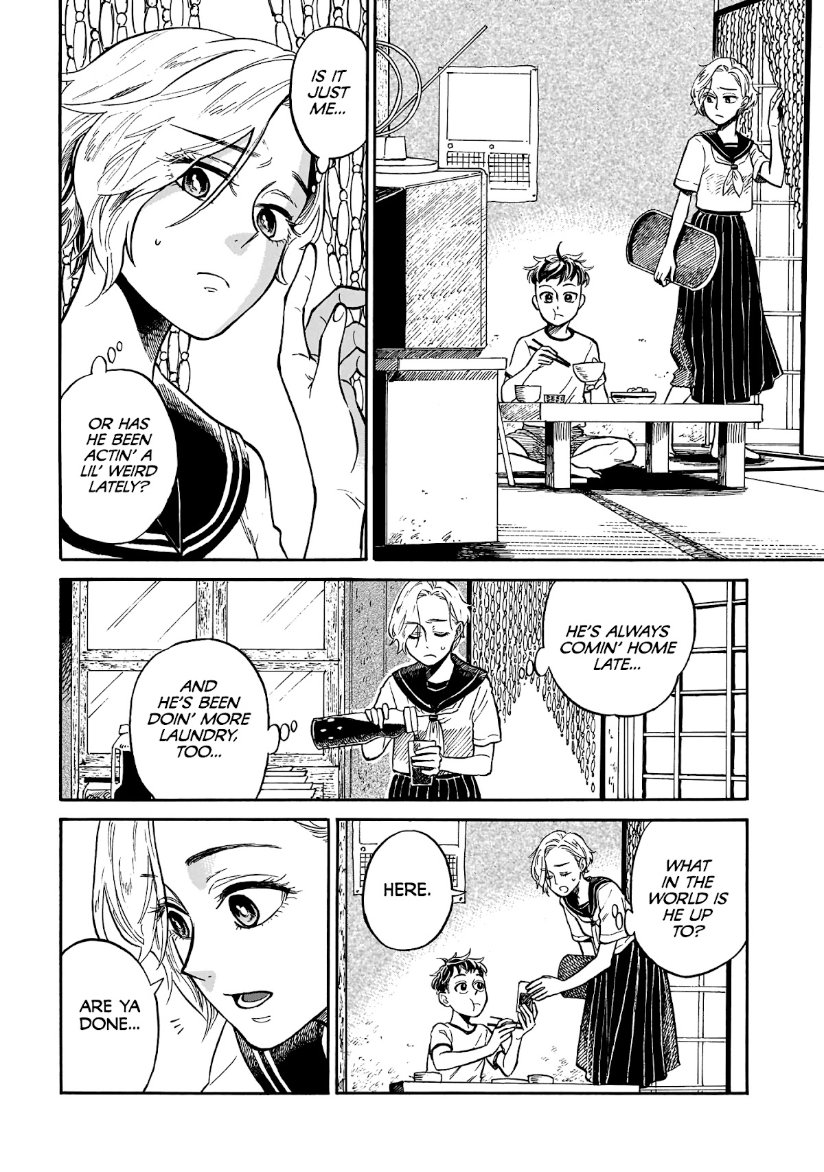 Dancing in the Evening Lull With My Ribbon Chapter 5 page 4 - Chapter 5: Secret