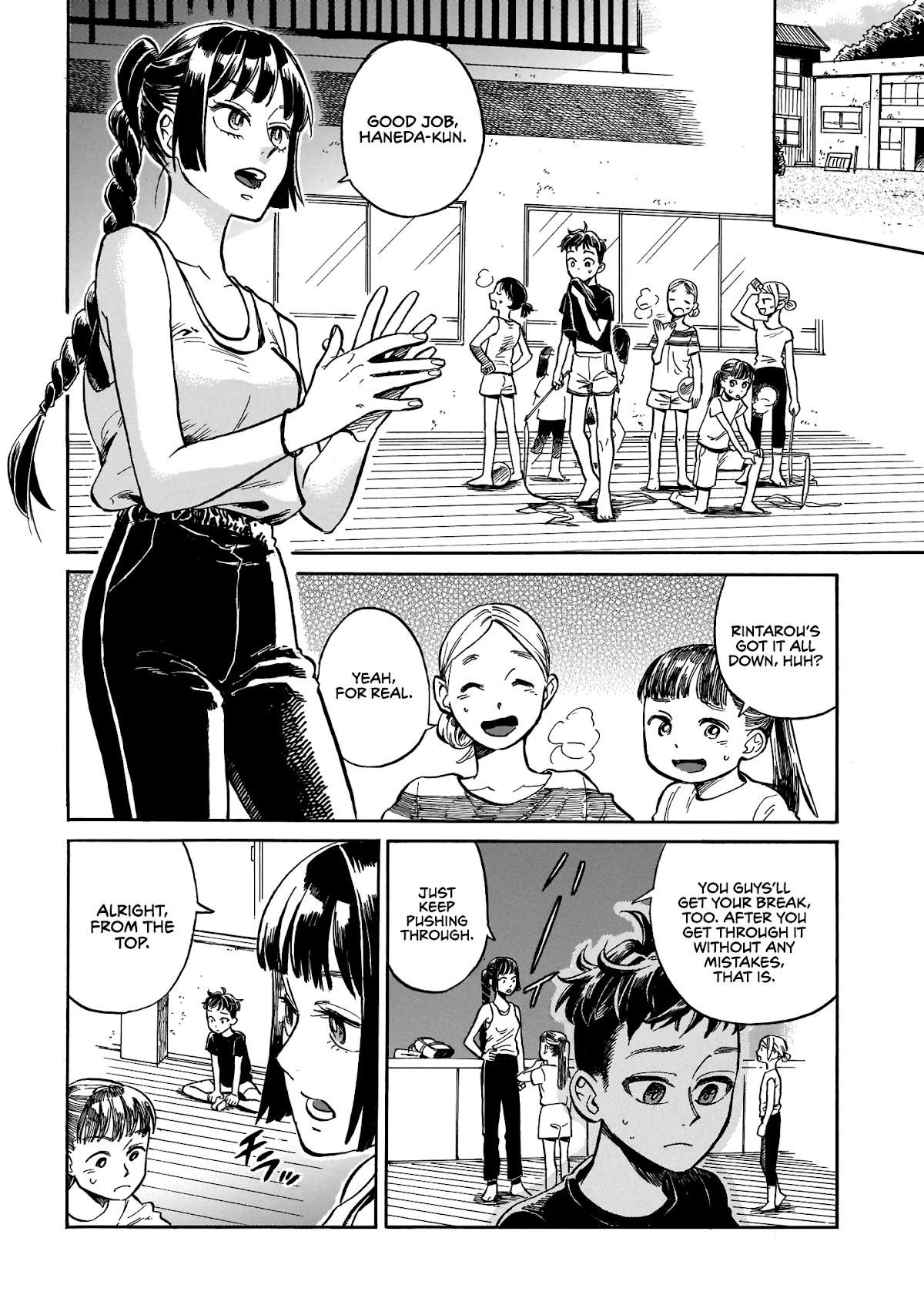 Dancing in the Evening Lull With My Ribbon Chapter 6 page 8 - Chapter 6: Just Keep Pushing