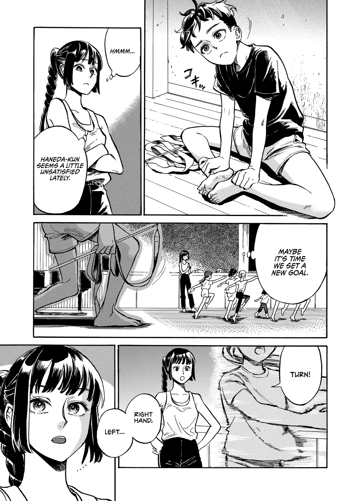 Dancing in the Evening Lull With My Ribbon Chapter 6 page 9 - Chapter 6: Just Keep Pushing