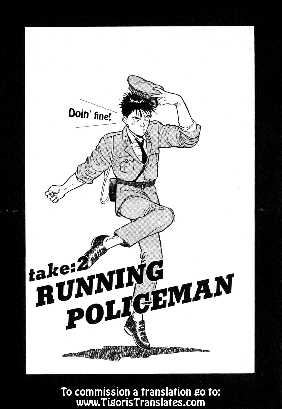 Dancing Policeman Chapter 2 page 1 - Chapter 2: Running Policeman