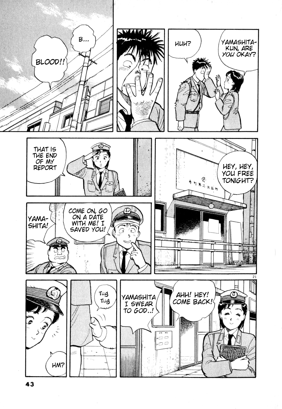 Dancing Policeman Chapter 2 page 20 - Chapter 2: Running Policeman