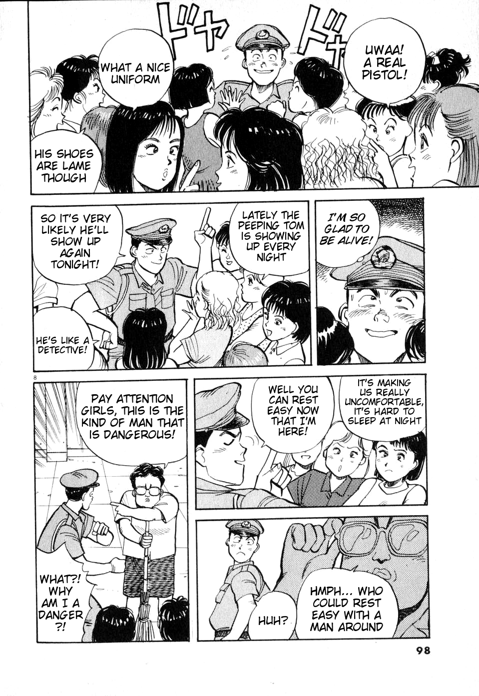 Dancing Policeman Chapter 5 page 8 - Chapter 5: Jumping Policeman