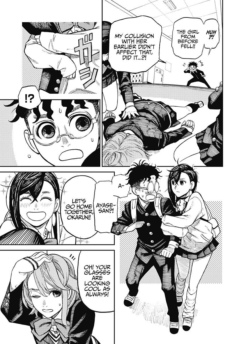 Dandadan Chapter 10 page 13 - Chapter 10: Like, Where Are Your Balls?!