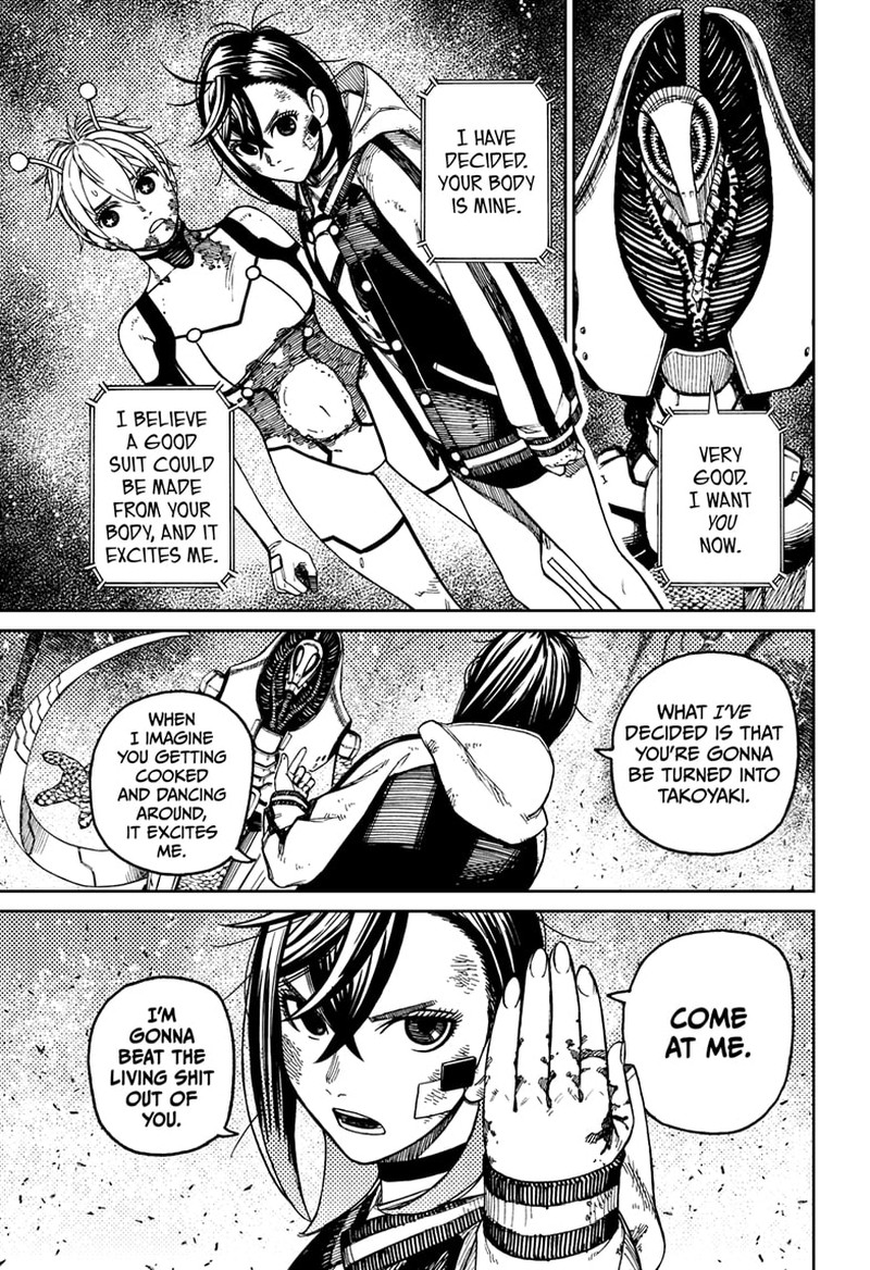 Dandadan Chapter 107 page 16 - Chapter 107: I've Decided on Takoyaki
