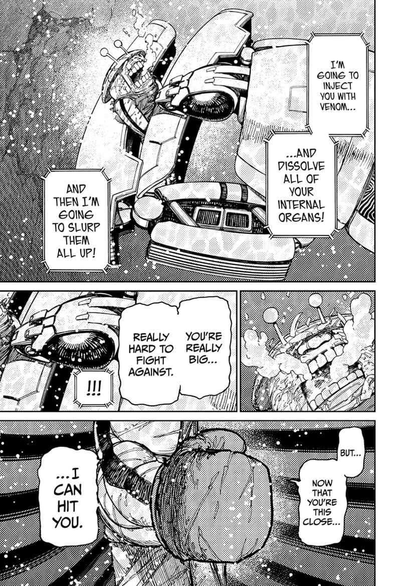 Dandadan Chapter 109 page 13 - Chapter 109: Mantis Shrimp's Calculation