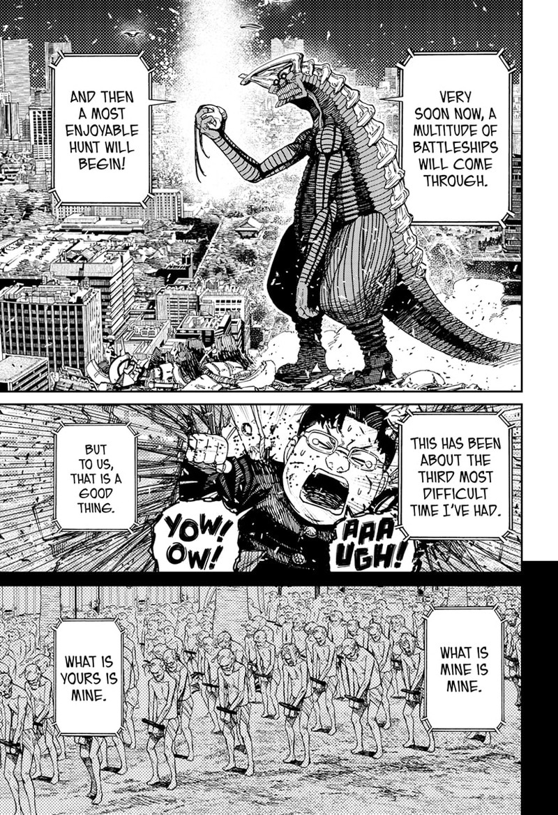 Dandadan Chapter 116 page 11 - Chapter 116: Howl, Great Kinta!