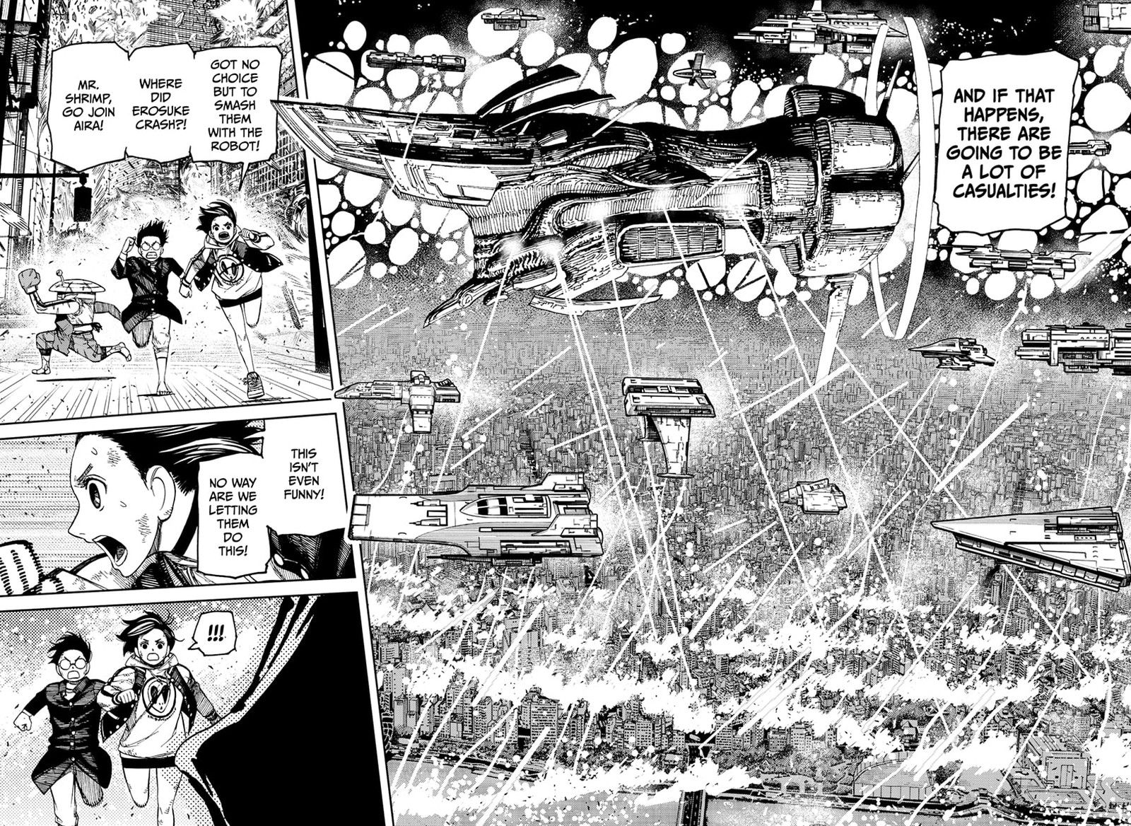 Dandadan Chapter 117 page 9 - Chapter 117: Out of the Frying Pan