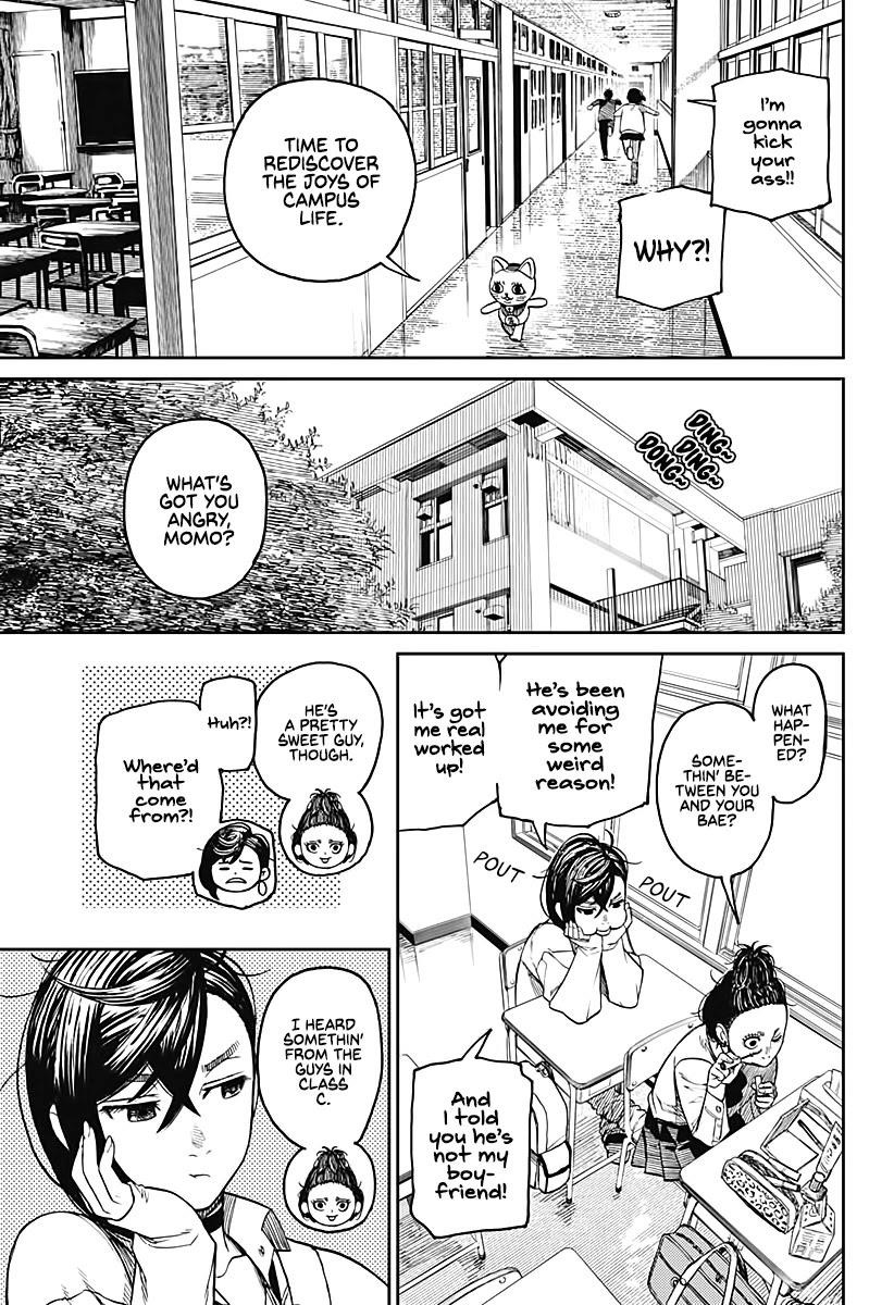 Dandadan Chapter 12 page 13 - Chapter 12: Seems He Finally Realized She's Cute