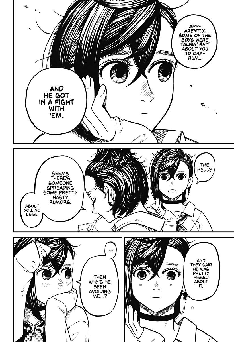 Dandadan Chapter 12 page 14 - Chapter 12: Seems He Finally Realized She's Cute