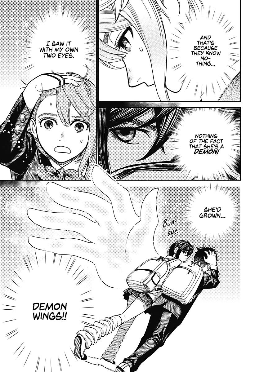 Dandadan Chapter 12 page 17 - Chapter 12: Seems He Finally Realized She's Cute