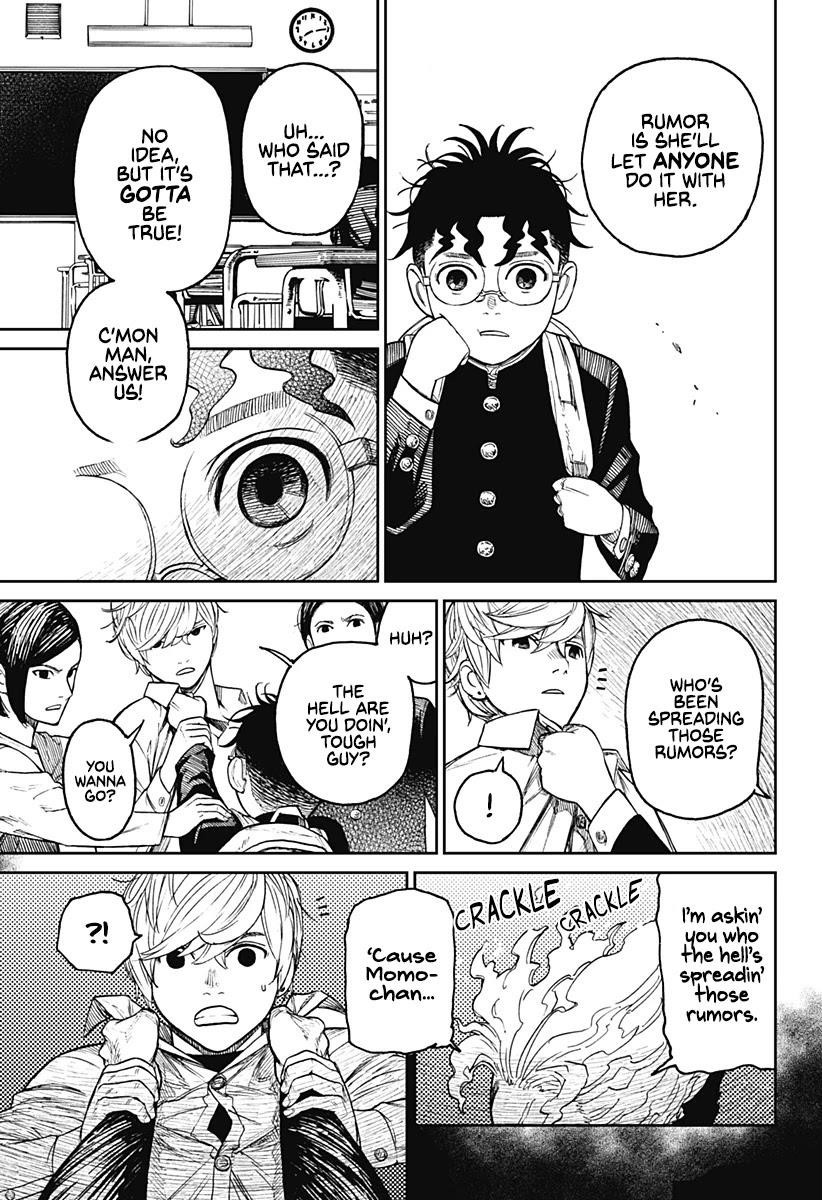 Dandadan Chapter 12 page 7 - Chapter 12: Seems He Finally Realized She's Cute