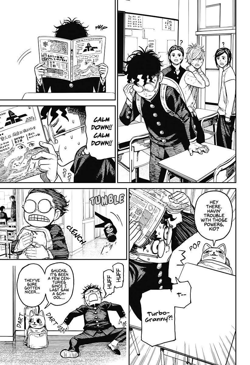 Dandadan Chapter 12 page 9 - Chapter 12: Seems He Finally Realized She's Cute