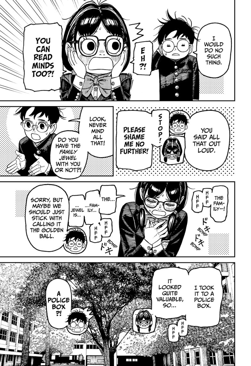 Dandadan Chapter 123 page 5 - Chapter 123: The Class Rep's Secret