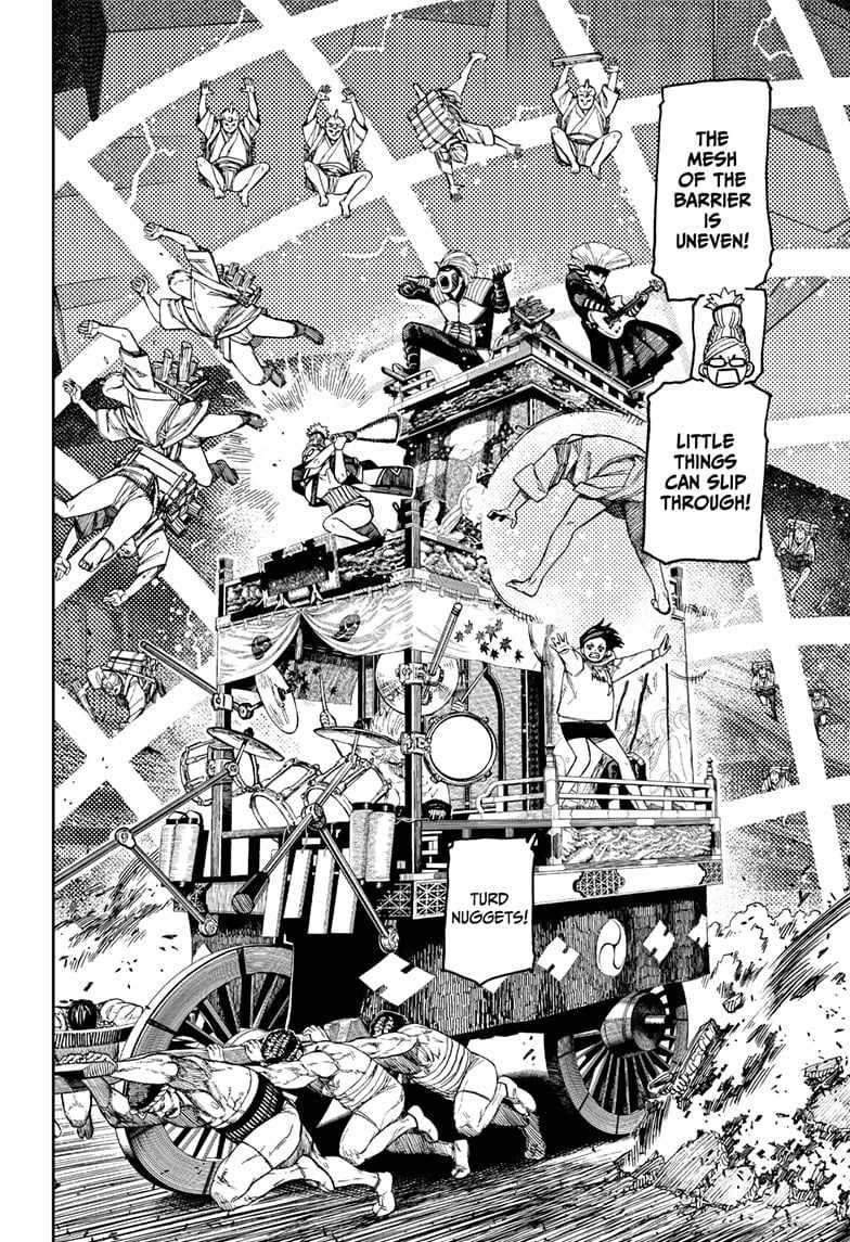 Dandadan Chapter 126 page 10 - Chapter 126: It's a Parade Float. It's a Festival. It's Ninomiya