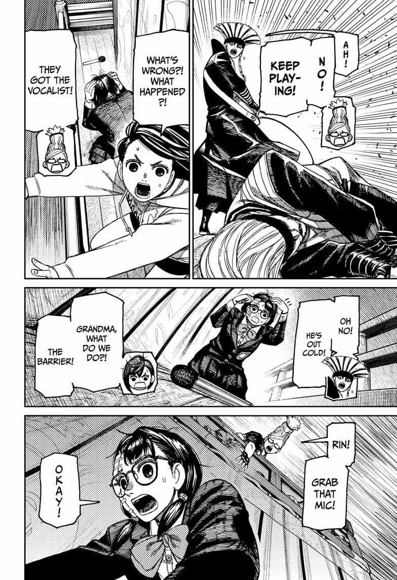 Dandadan Chapter 126 page 14 - Chapter 126: It's a Parade Float. It's a Festival. It's Ninomiya