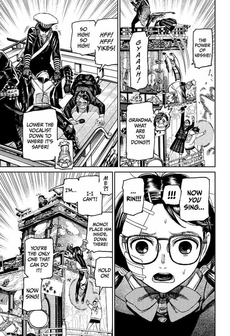 Dandadan Chapter 126 page 15 - Chapter 126: It's a Parade Float. It's a Festival. It's Ninomiya