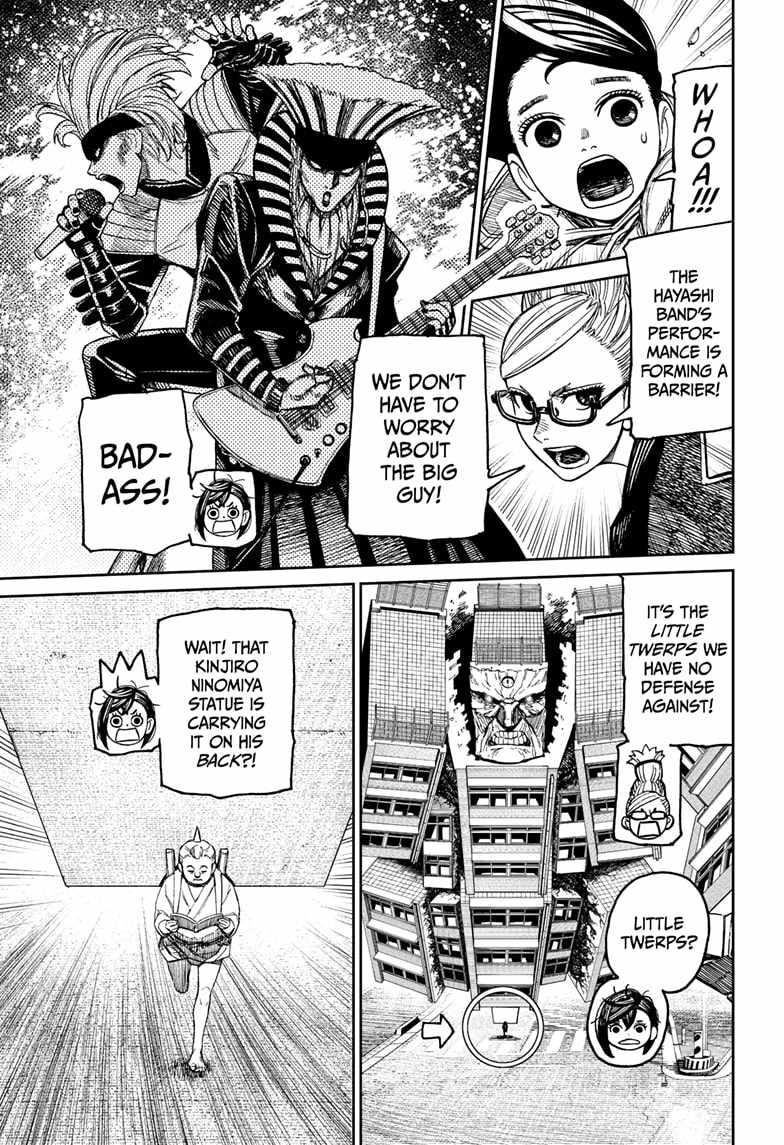 Dandadan Chapter 126 page 3 - Chapter 126: It's a Parade Float. It's a Festival. It's Ninomiya