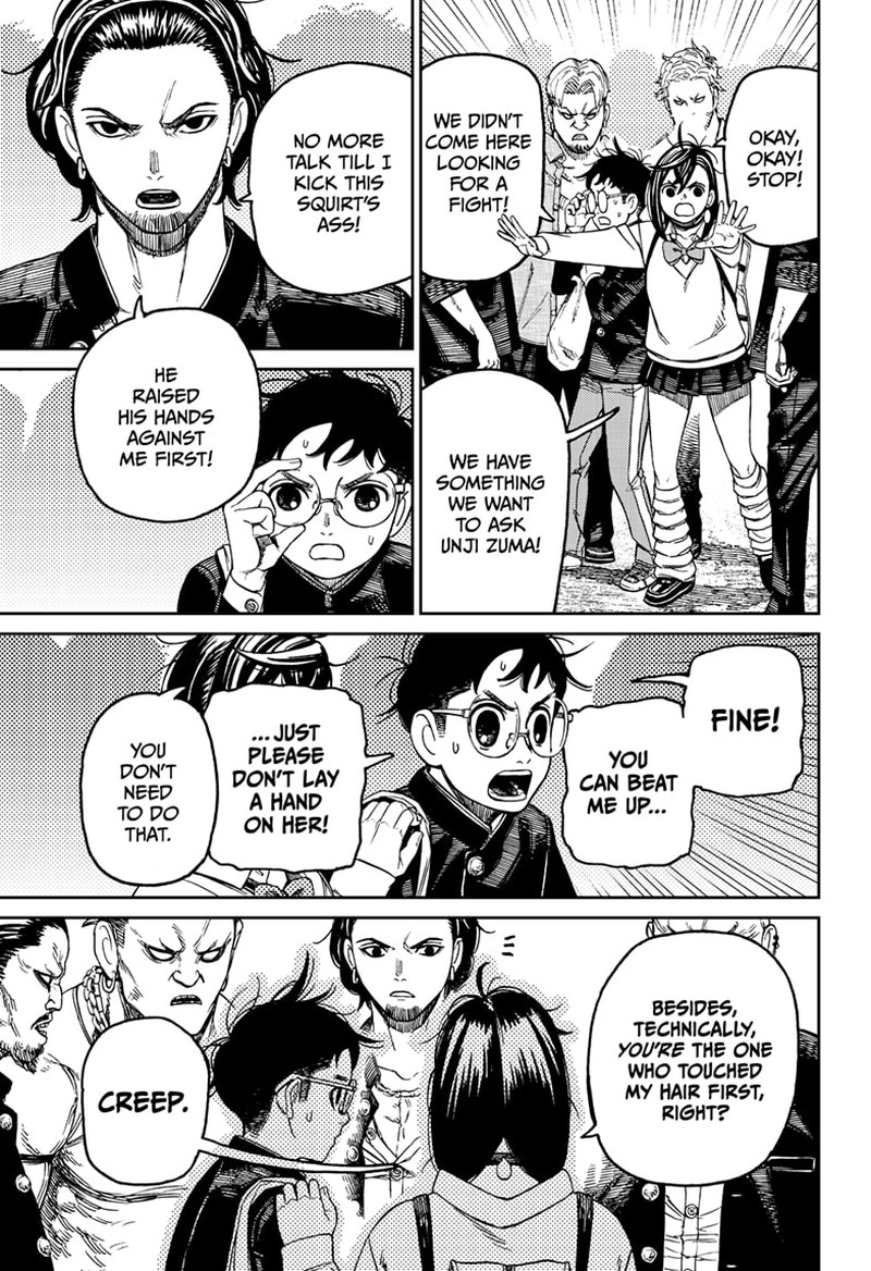 Dandadan Chapter 132 page 6 - Chapter 132: Delinquents' Track Meet