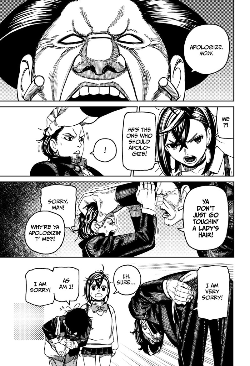Dandadan Chapter 132 page 8 - Chapter 132: Delinquents' Track Meet