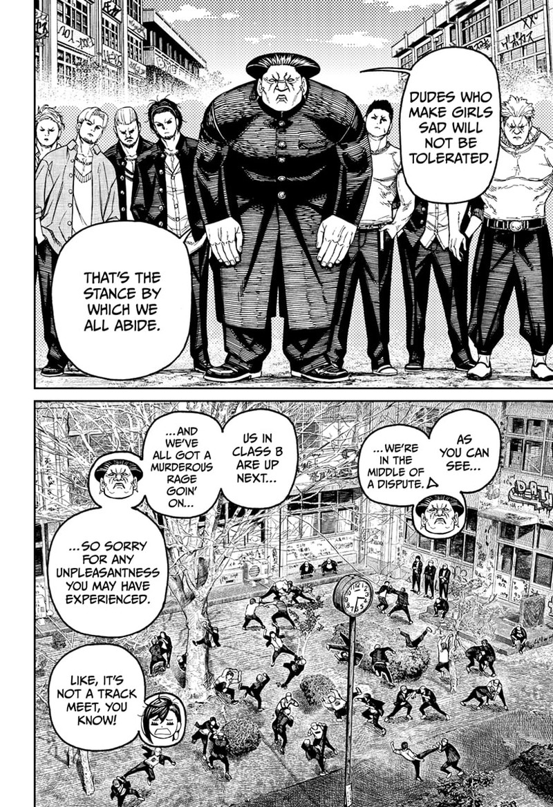 Dandadan Chapter 132 page 9 - Chapter 132: Delinquents' Track Meet