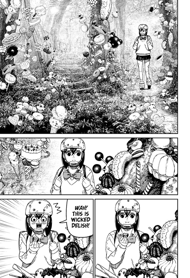 Dandadan Chapter 135 page 9 - Chapter 135: She Went and Entered It