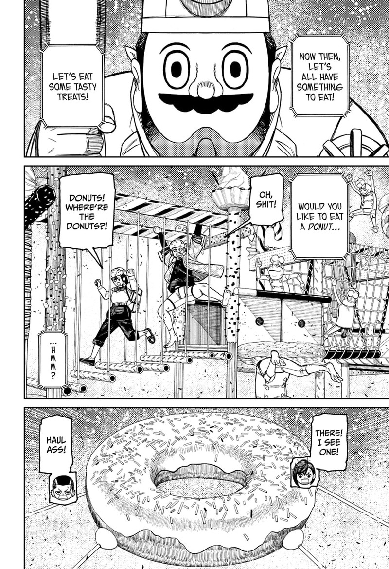 Dandadan Chapter 139 page 2 - Chapter 139: Let 'Em Eat Cake