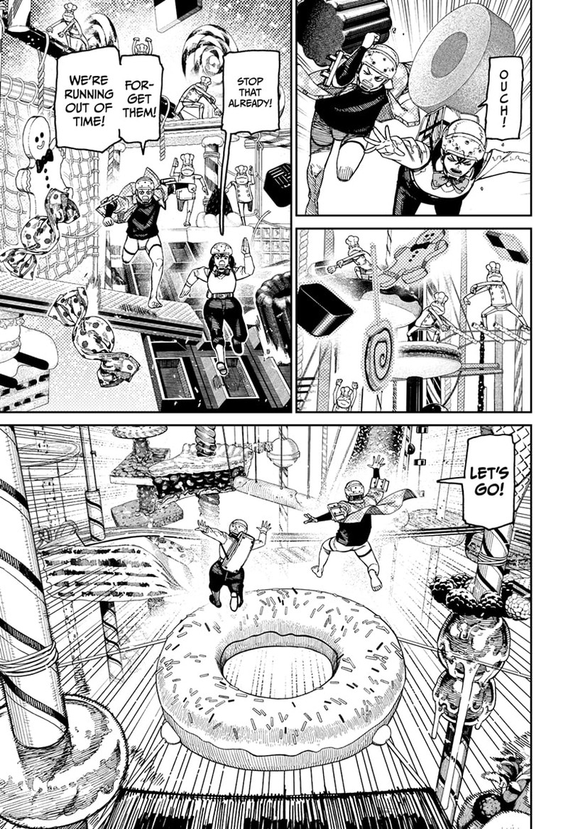 Dandadan Chapter 139 page 3 - Chapter 139: Let 'Em Eat Cake