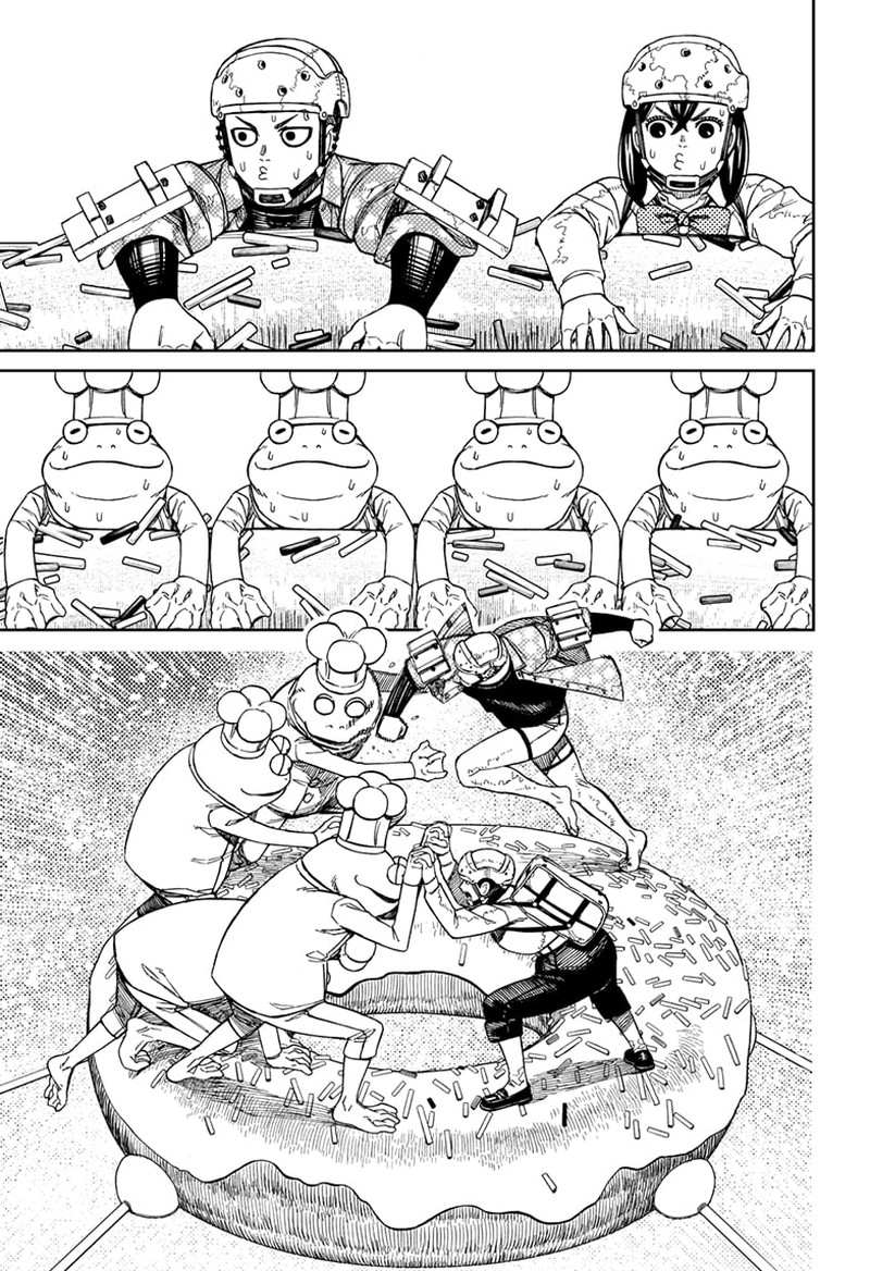 Dandadan Chapter 139 page 5 - Chapter 139: Let 'Em Eat Cake