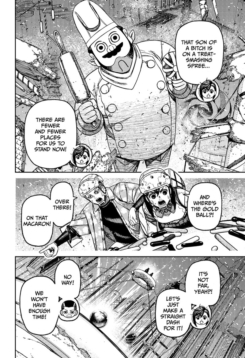 Dandadan Chapter 139 page 8 - Chapter 139: Let 'Em Eat Cake