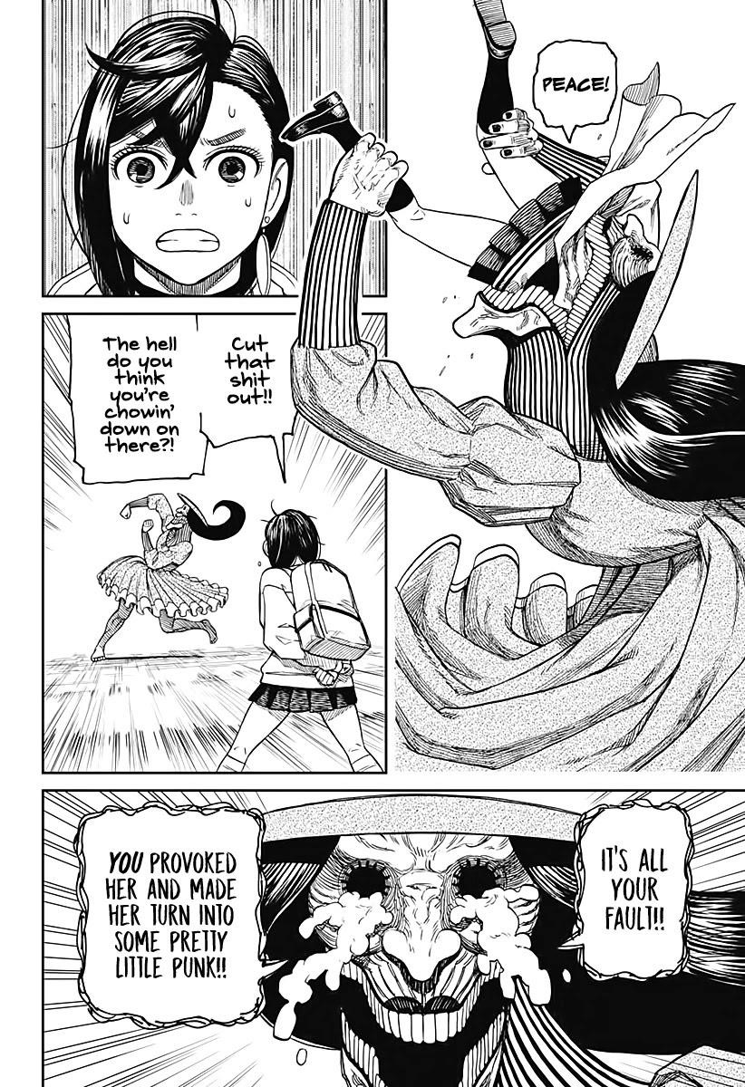 Dandadan Chapter 14 page 11 - Chapter 14: "Acrobatic Silky" Pretty Is Kinda Long