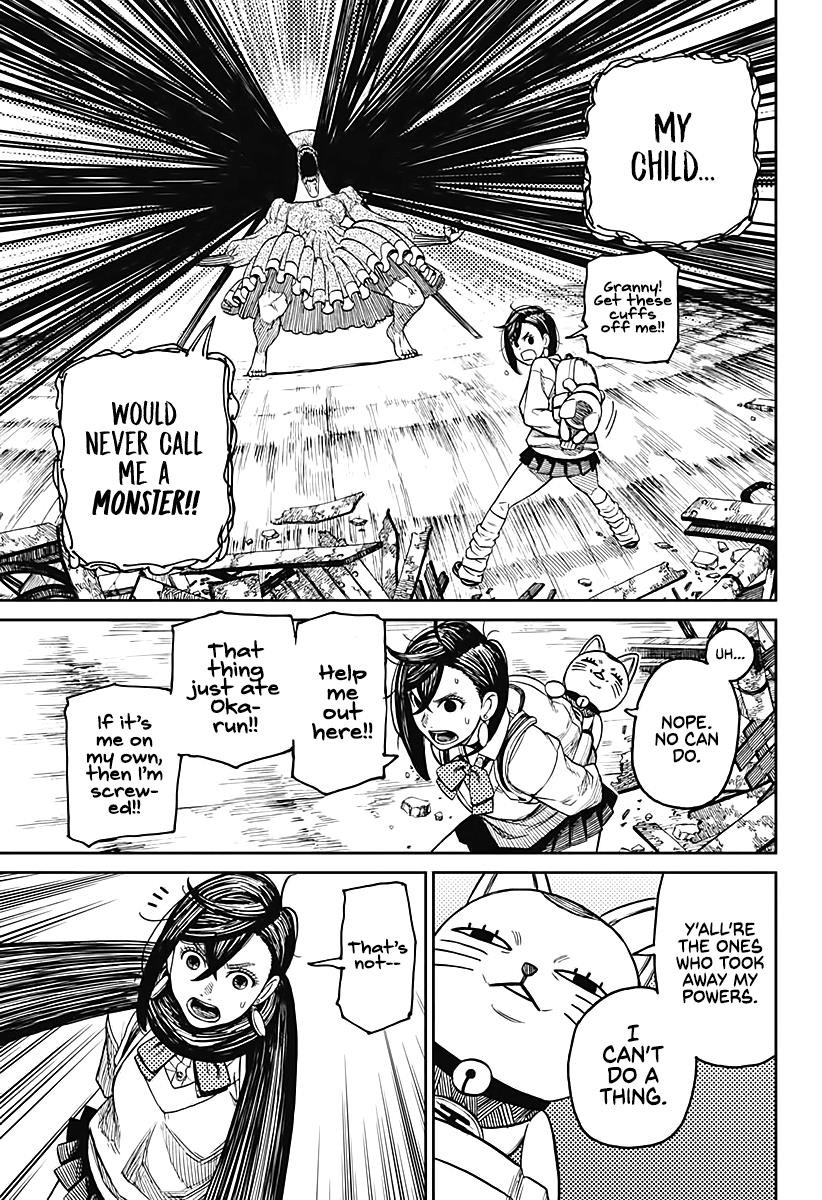 Dandadan Chapter 14 page 12 - Chapter 14: "Acrobatic Silky" Pretty Is Kinda Long