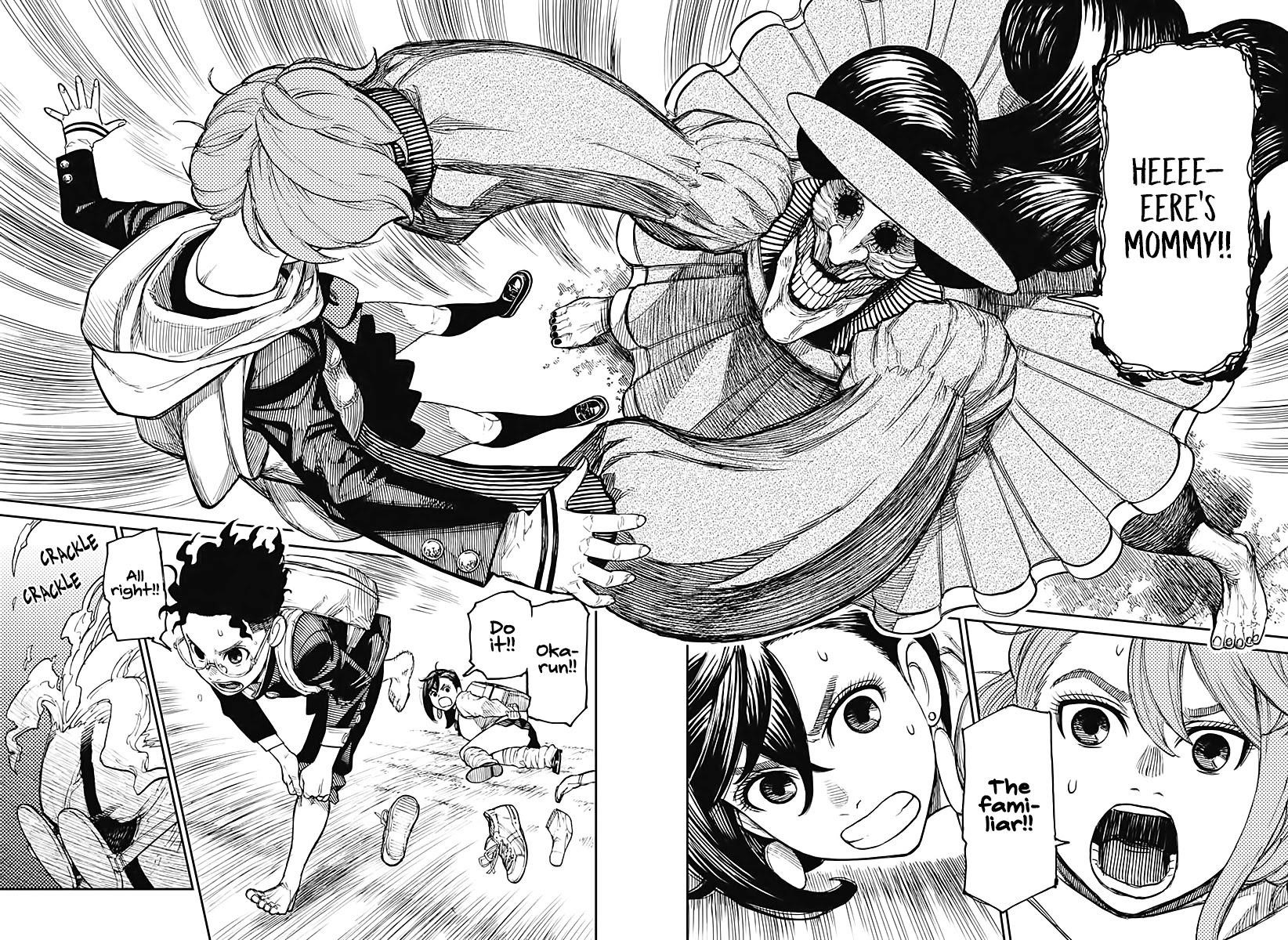 Dandadan Chapter 14 page 2 - Chapter 14: "Acrobatic Silky" Pretty Is Kinda Long