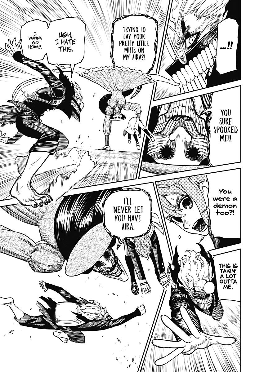 Dandadan Chapter 14 page 4 - Chapter 14: "Acrobatic Silky" Pretty Is Kinda Long
