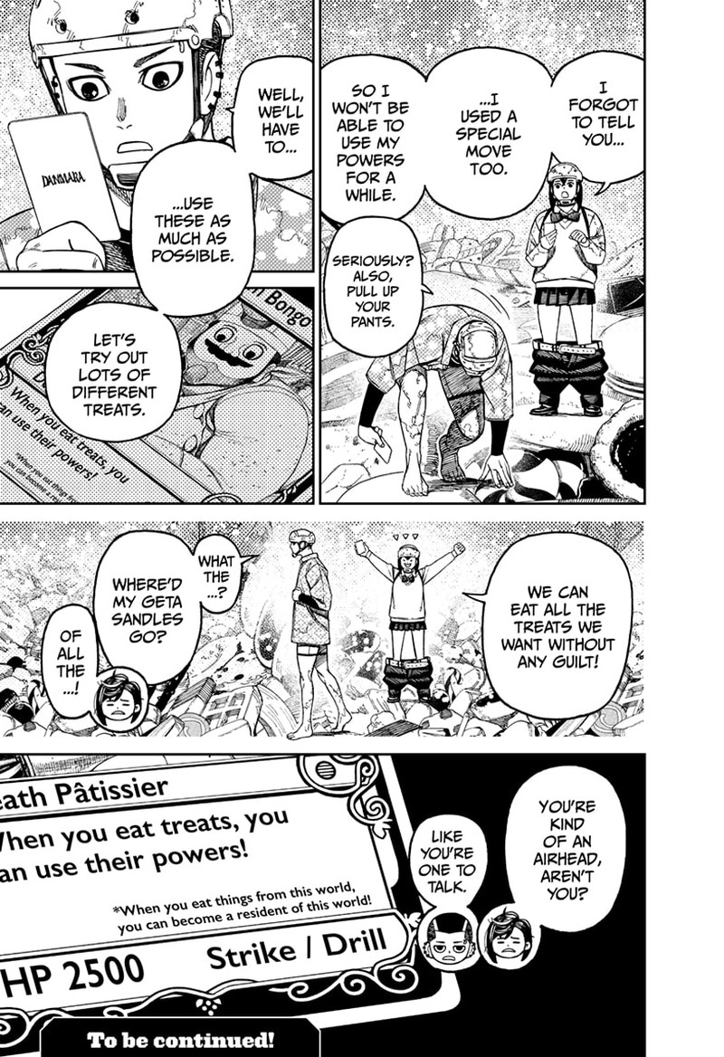 Dandadan Chapter 140 page 19 - Chapter 140: How to Use Powers