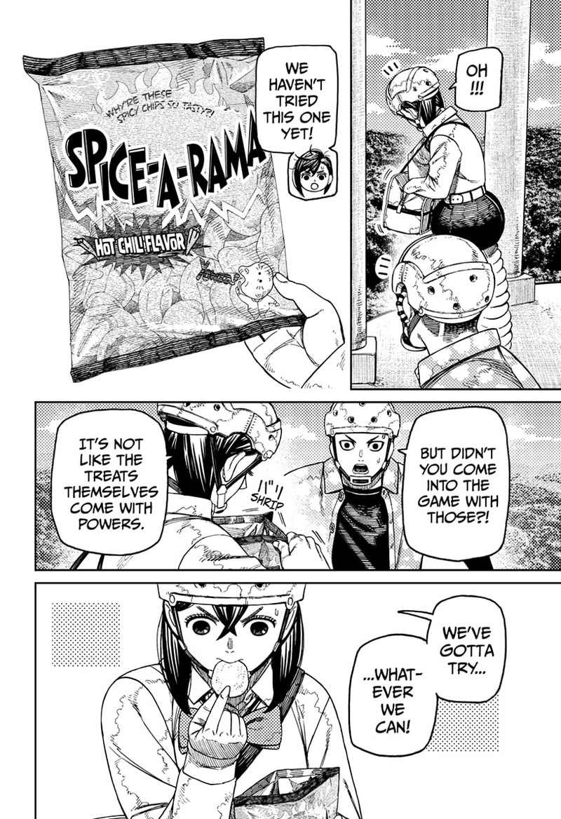 Dandadan Chapter 141 page 11 - Chapter 141: Eatin' Too Many Treats