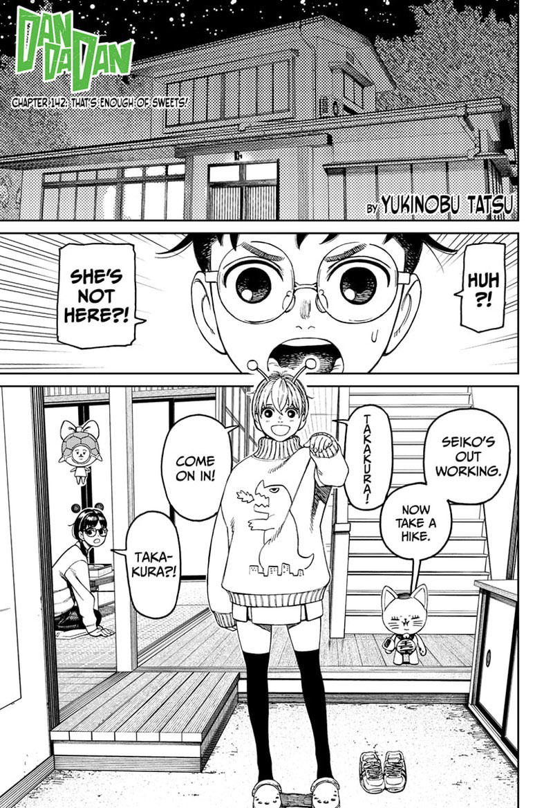 Dandadan Chapter 142 page 1 - Chapter 142: That's Enough Of Sweets!