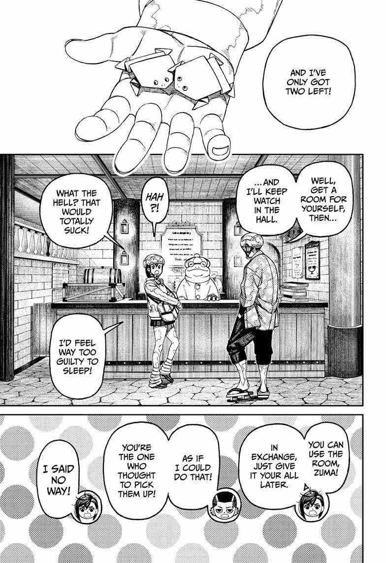 Dandadan Chapter 143 page 7 - Chapter 143: Let's Take a Break!