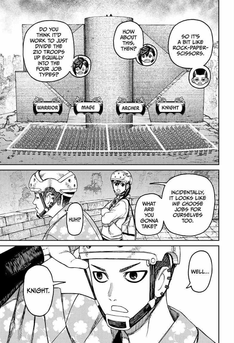 Dandadan Chapter 145 page 11 - Chapter 145: Commence Castle Siege