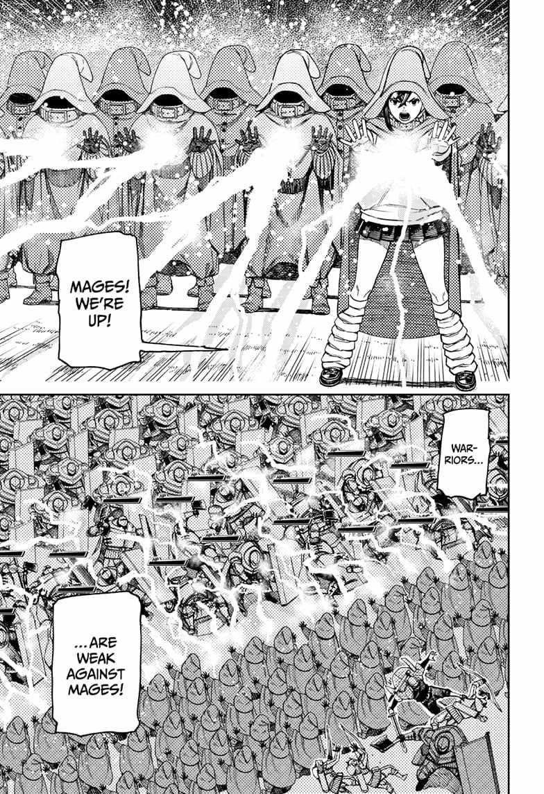 Dandadan Chapter 146 page 11 - Chapter 146: Castle Sieges Are Hard