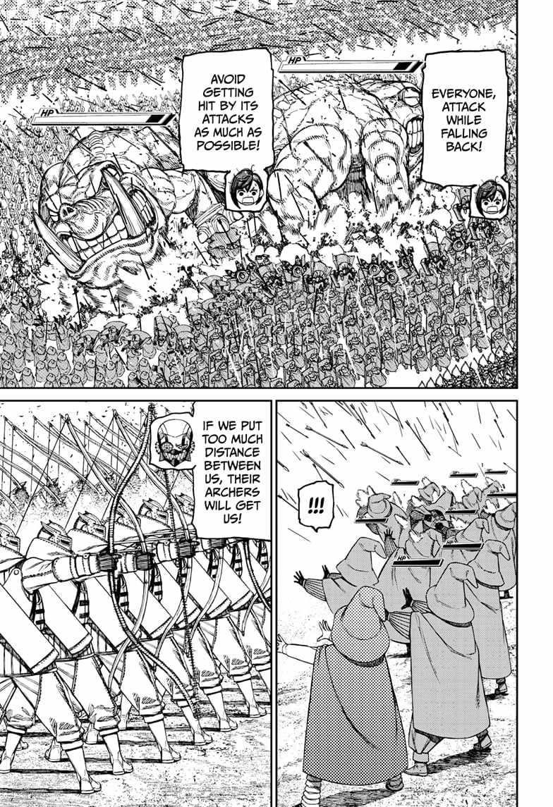 Dandadan Chapter 146 page 15 - Chapter 146: Castle Sieges Are Hard