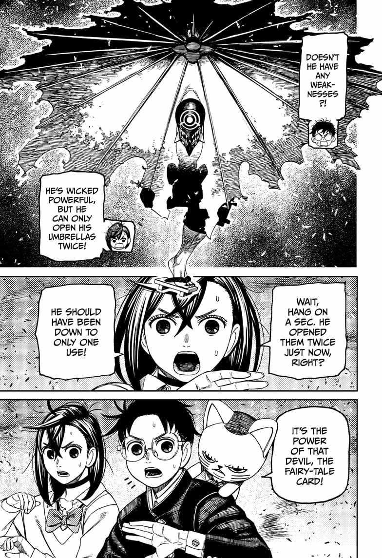 Dandadan Chapter 149 page 9 - Chapter 149: That Devil, the Fairy-Tale Card