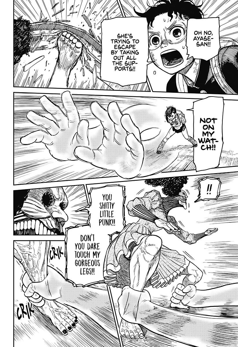 Dandadan Chapter 15 page 10 - Chapter 15: Let's Just Call Her "Acro-Silky"