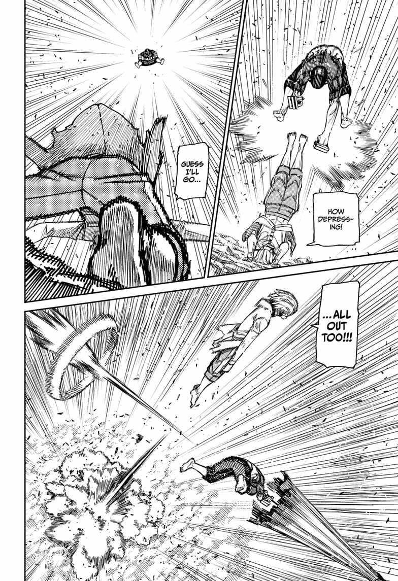 Dandadan Chapter 152 page 6 - Chapter 152: Turbo Granny vs. Brella Boy