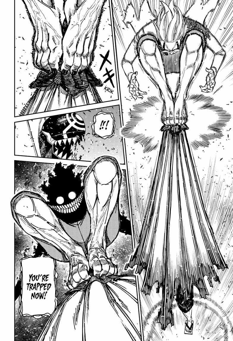 Dandadan Chapter 152 page 8 - Chapter 152: Turbo Granny vs. Brella Boy