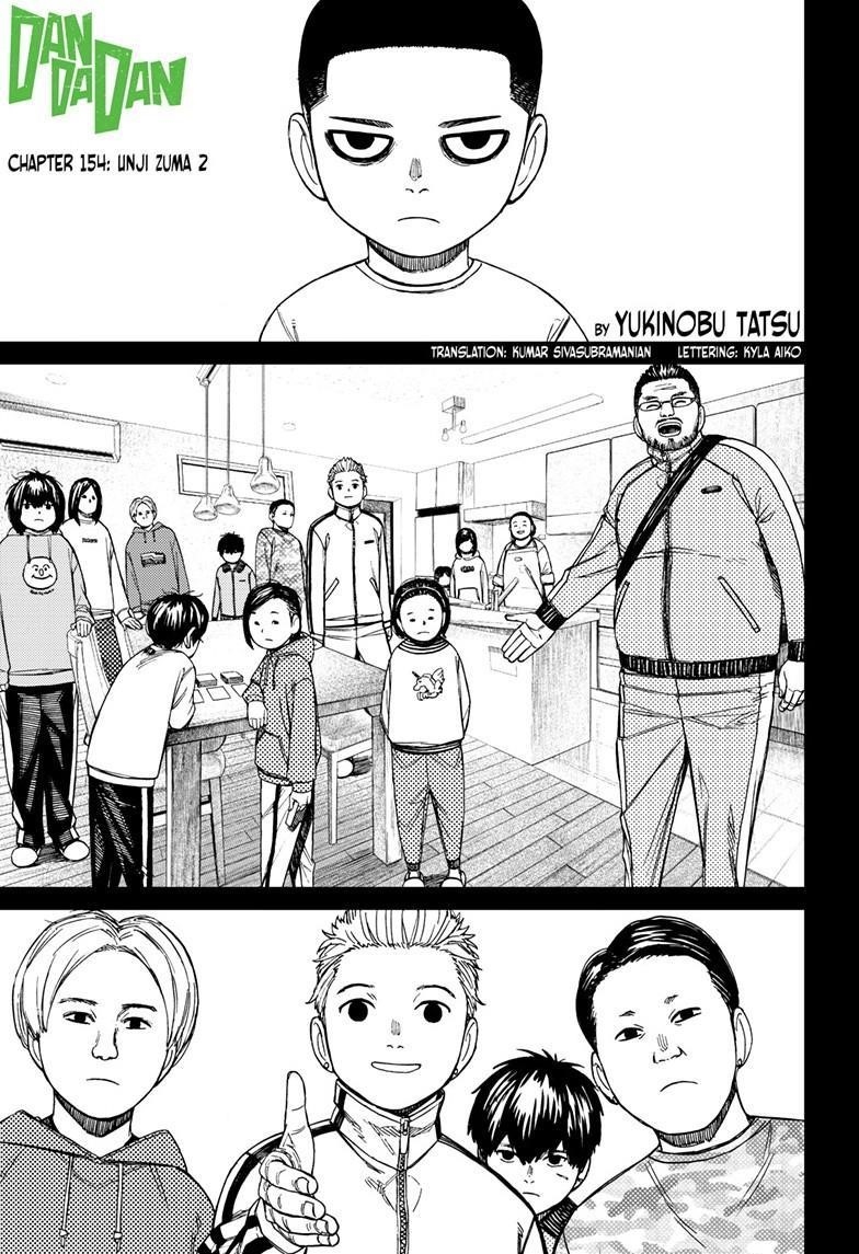 Dandadan Chapter 154 page 1 - Chapter 154: Unji Zuma 2