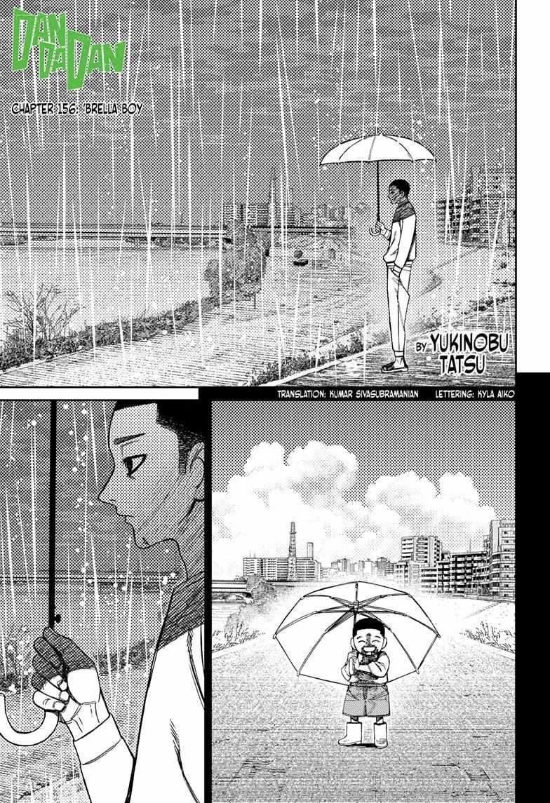 Dandadan Chapter 156 page 1 - Chapter 156: 'Brella Boy