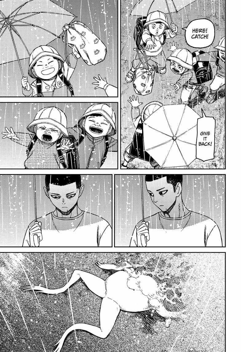 Dandadan Chapter 156 page 3 - Chapter 156: 'Brella Boy