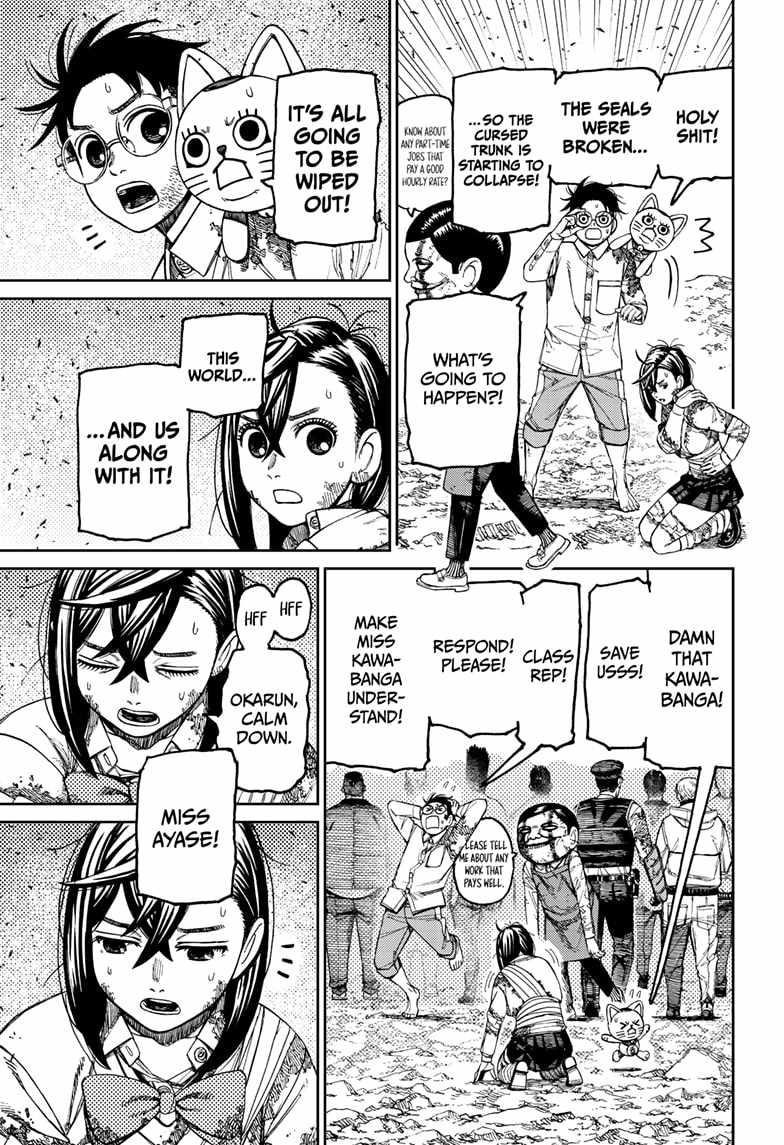 Dandadan Chapter 158 page 15 - Chapter 158: That Kawabanga Girl