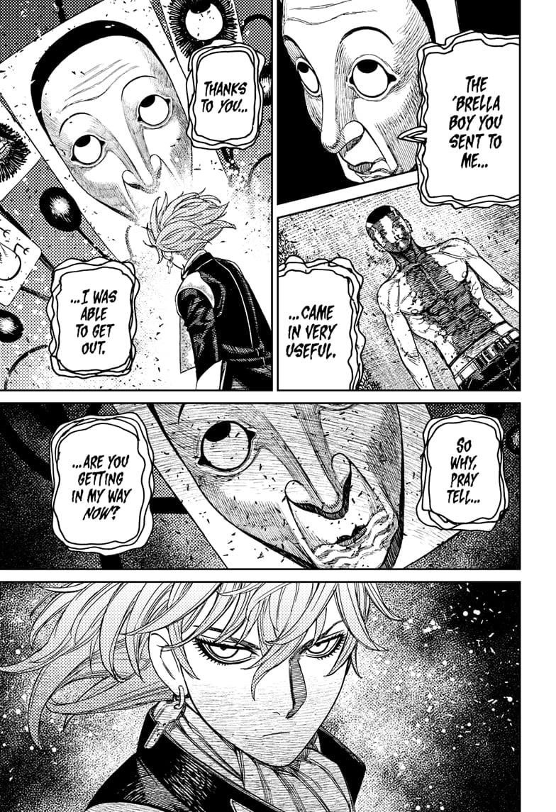 Dandadan Chapter 160 page 19 - Chapter 160: The Power of the Demonic Fairy-Tale Card