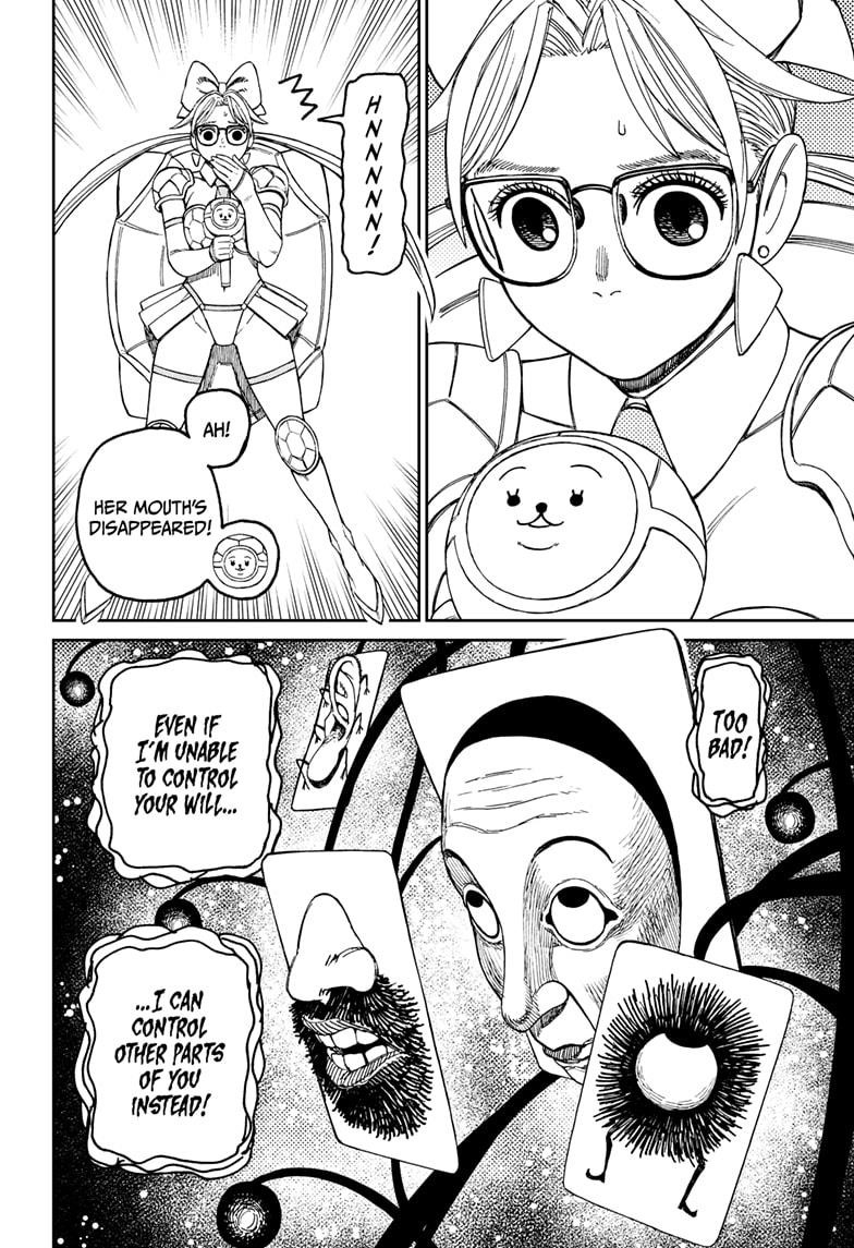Dandadan Chapter 160 page 6 - Chapter 160: The Power of the Demonic Fairy-Tale Card